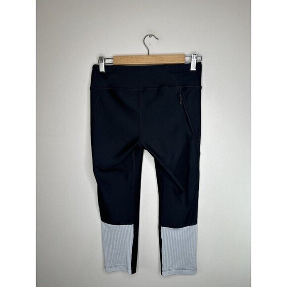Under Armour Womens Compression Ankle Active Cropped Black Leggings Size Medium - Picture 3 of 10